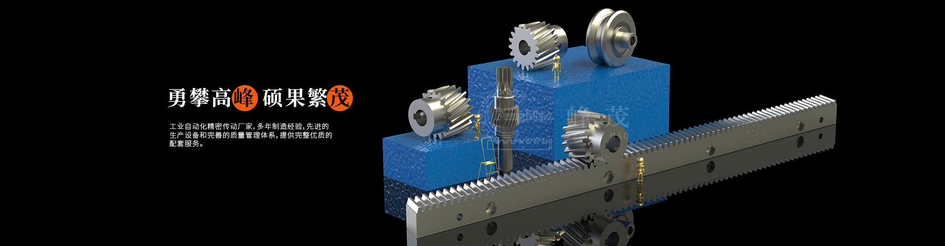 精密直齒齒條、斜齒齒條峰茂廠家直銷，專業(yè)非標定制價格實惠